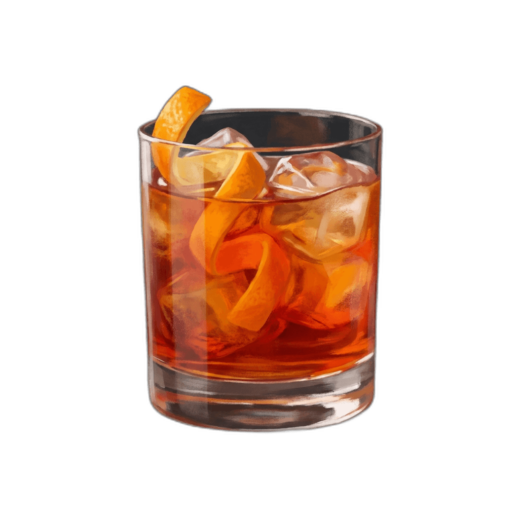 Boulevardier im Tumbler