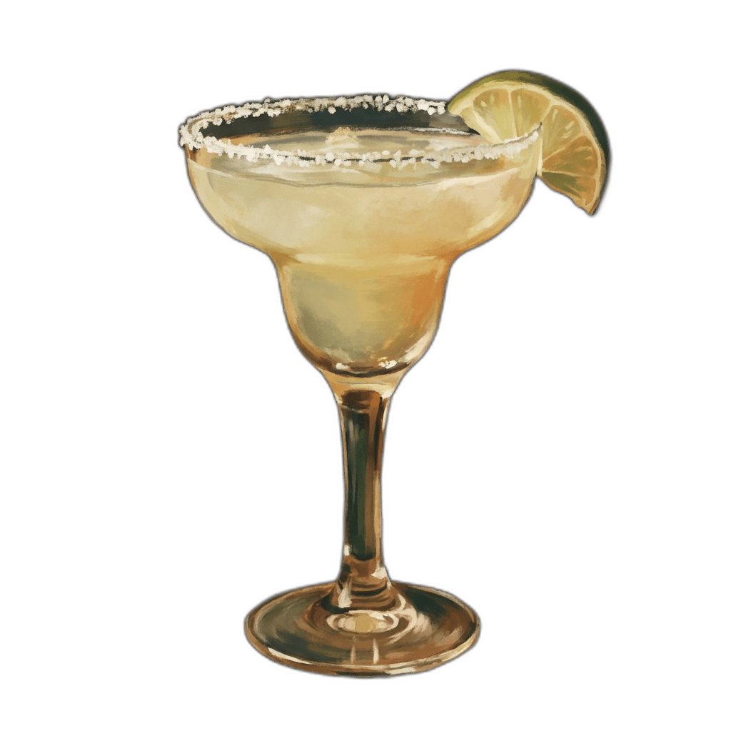 Margarita im Margarita-Glas