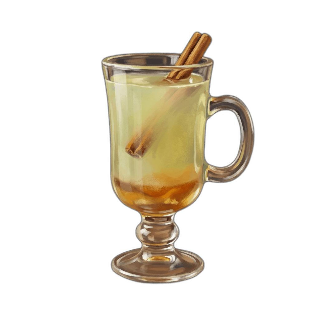 Hot Toddy im Irish-Coffee-Glas