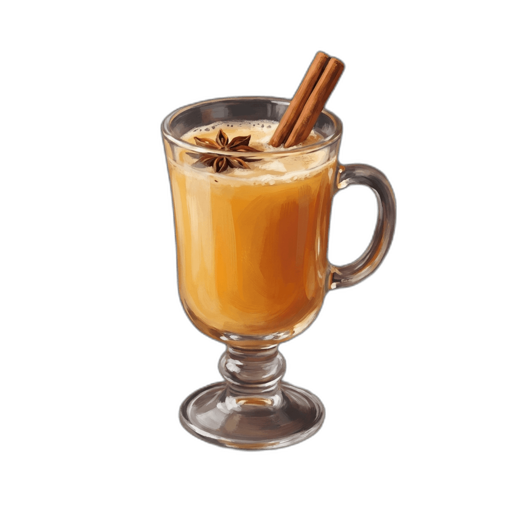 Eierpunsch im Punch-Glas