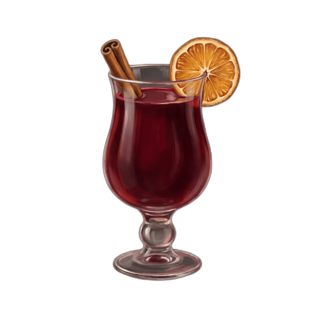 Feuerzangenbowle im Punch-Glas