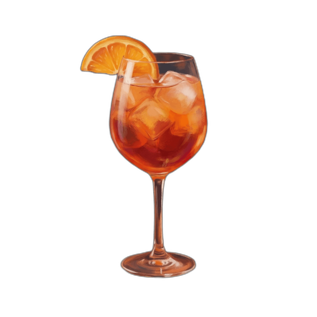 Aperol Spritz im Weinglas