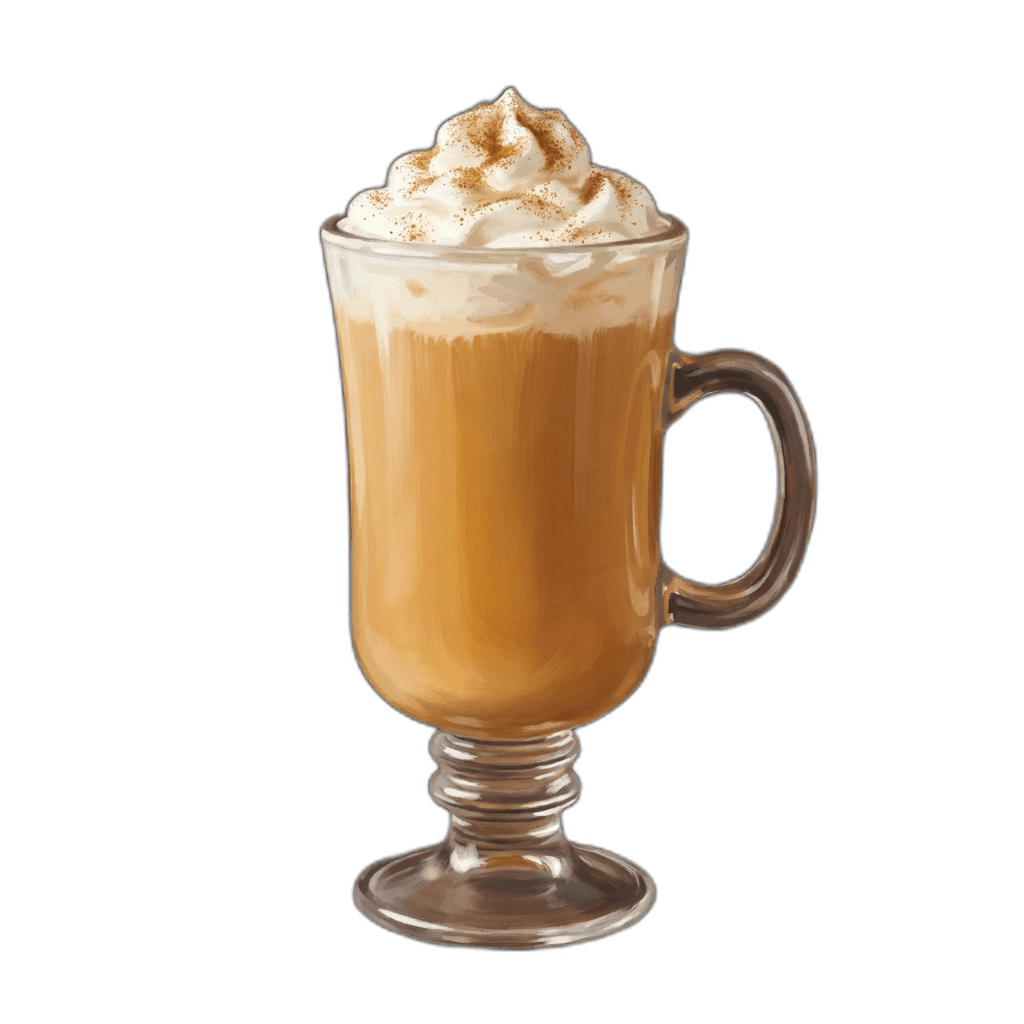Bombardino im Irish-Coffee-Glas