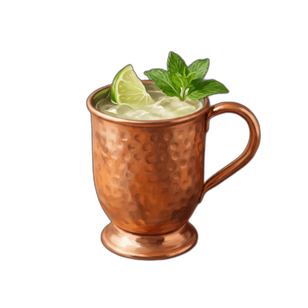 Moscow Mule im Kupferbecher