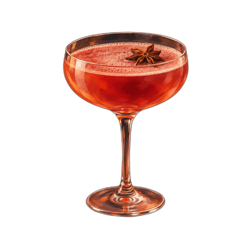 Christmas Daiquiri in der Cocktailschale