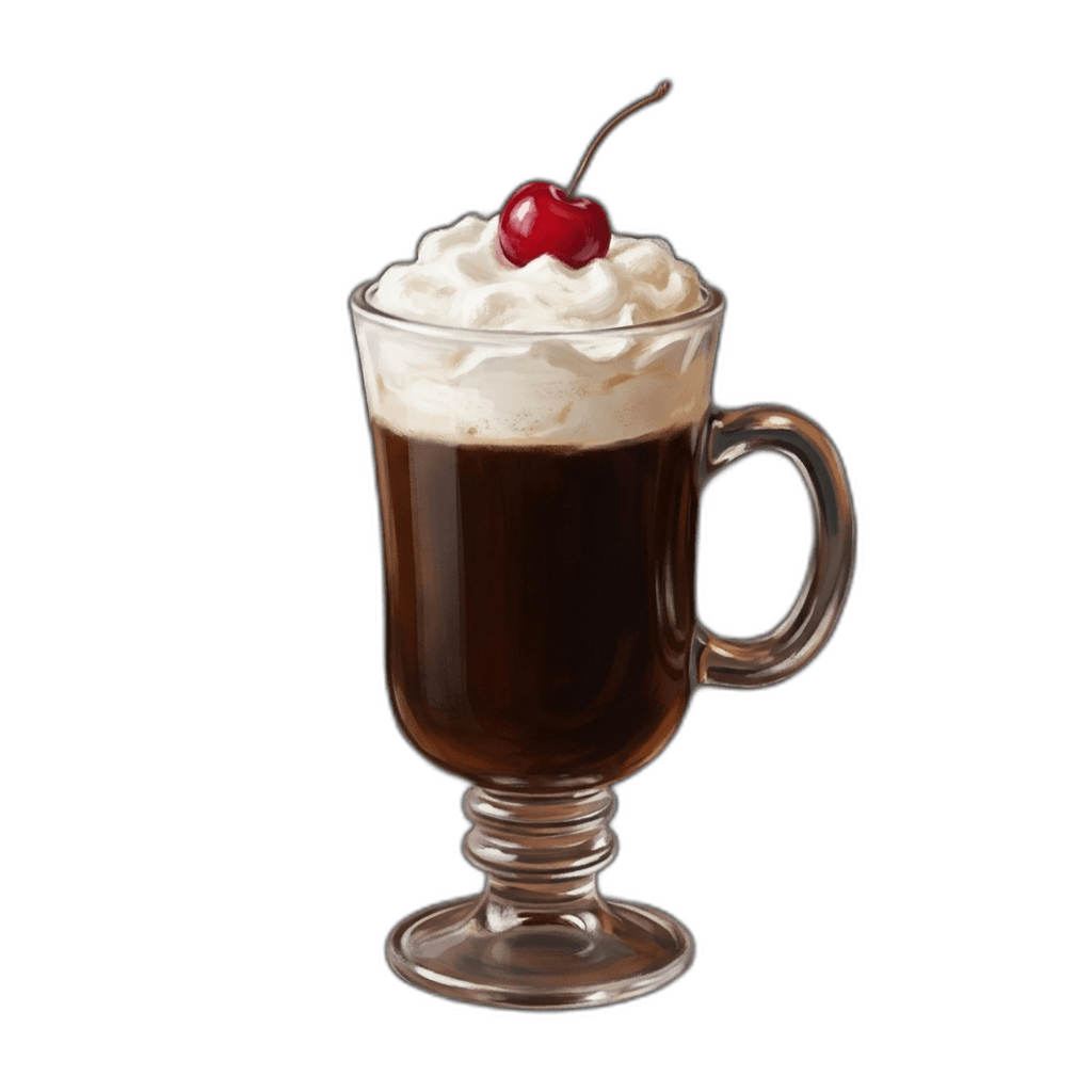 Fiaker im Irish-Coffee-Glas